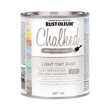 Rust-Oleum Paint Light Tint Base 887ml 299383